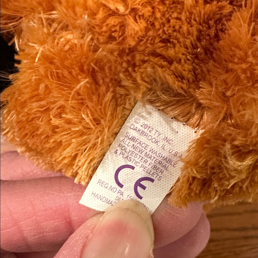 Ty Beanie Boo stuffed animal horse name named Dakota with tags - Picture 4 of 5